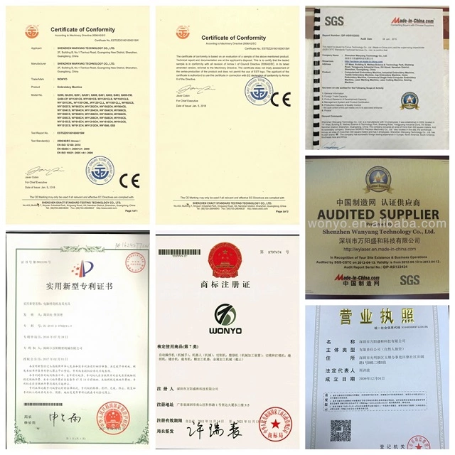 Preis der Stickmaschine mit 4 Köpfen