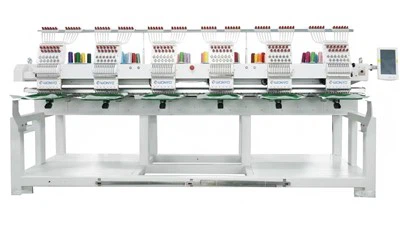 Computergesteuerte 6-Kopf-Monogramm-Kappen-Stickmaschine zum Aktionspreis