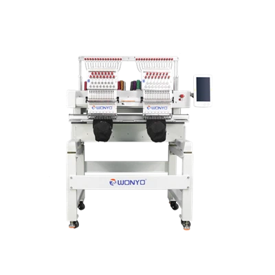 WONYO Portable 2 Head Computerized Embroidery Machine