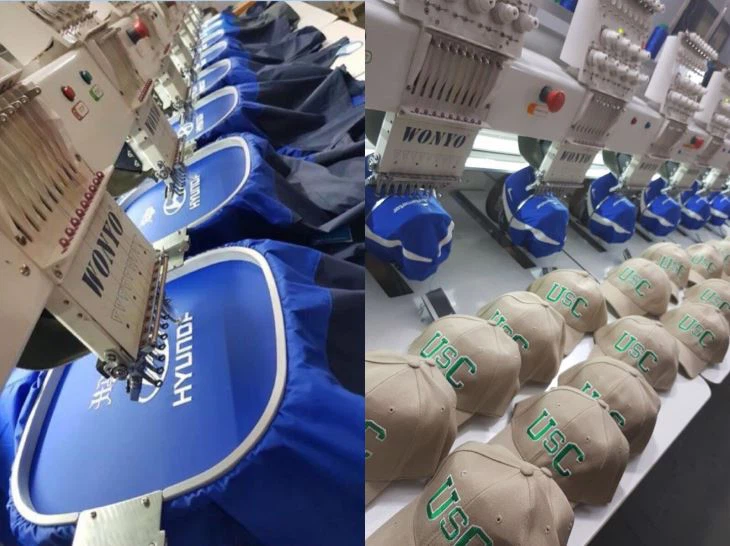 10 Heads T-shirt Embroidery Machine High Speed Cap Embroidery