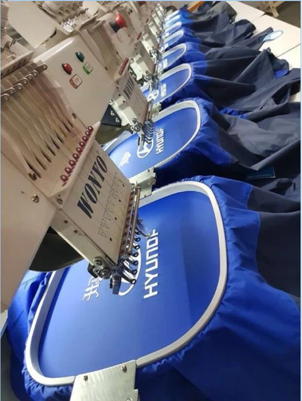 6 Heads T-shirt Embroidery MachineDesign For Sale