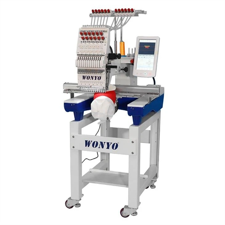 Single Head 12 und 15 Nadeln Computerized Stickerei Maschine 360x510mm
