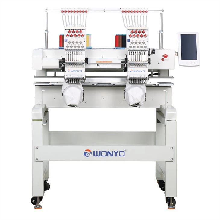 WONYO 2 Heads T-Shirt Stickmaschine