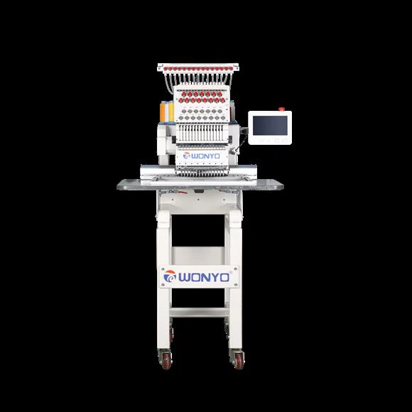 1 Head Computerized Embroidery Machine With Operating Systerm
